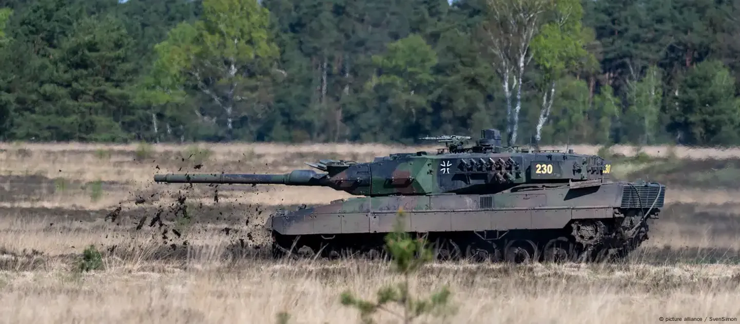 Немецкий танк Leopard 2