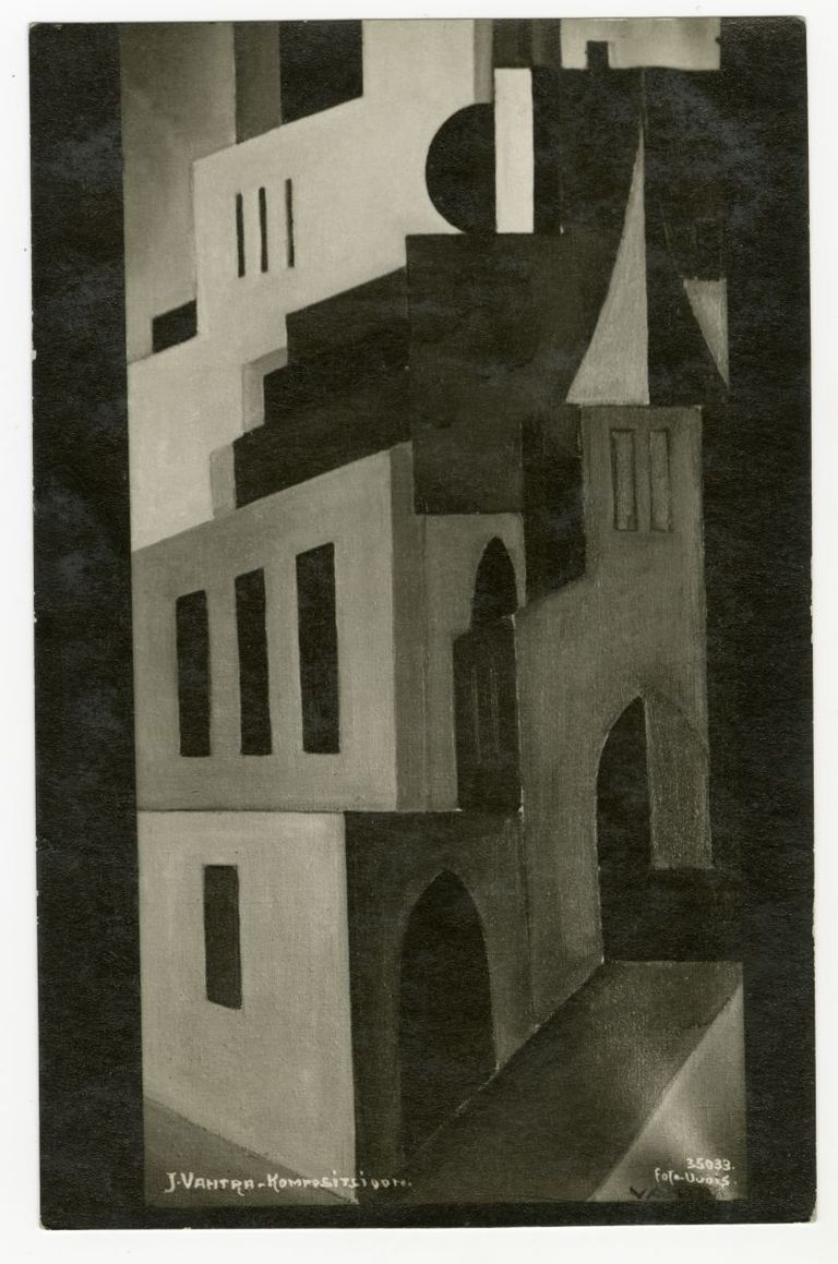 Jaan Vahtra. Ville moderne. 1924