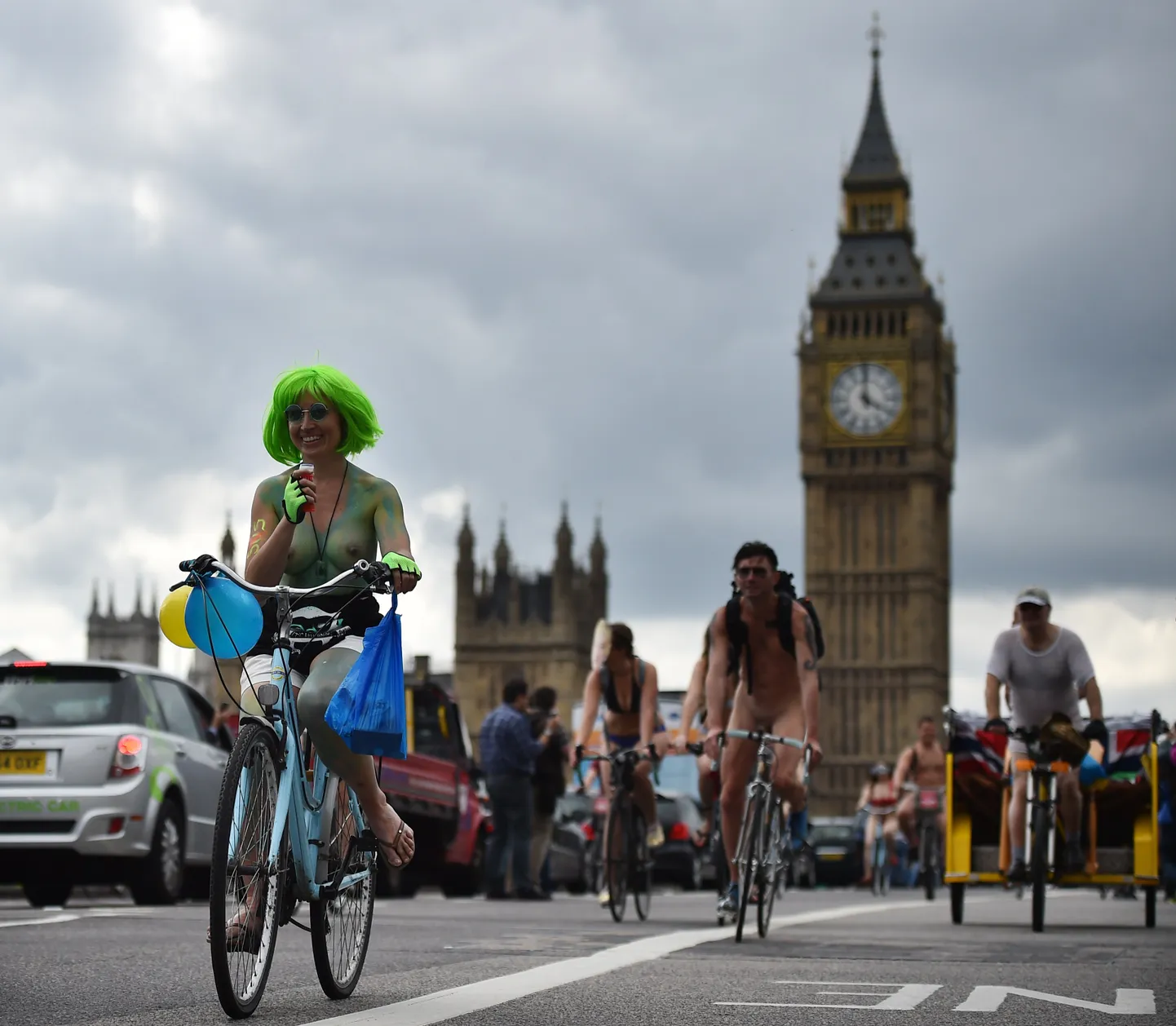 Vaade Londoni kuulsale maamärgile Big Benile.