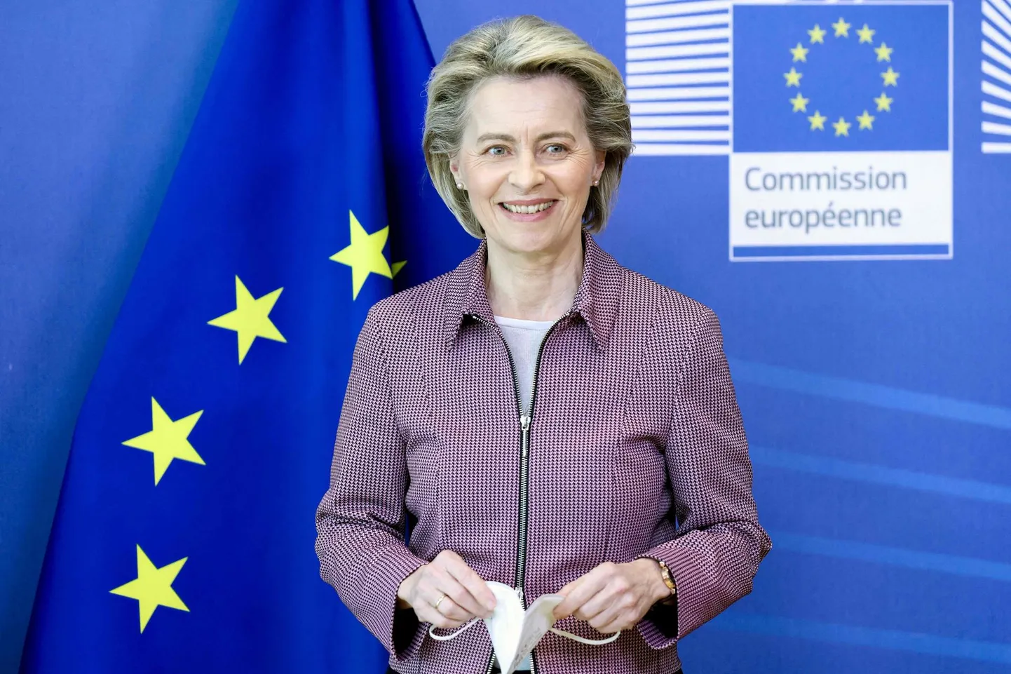 USA president Joe Biden kohtub teisipäeva lõunal Brüsselis Euroopa Komisjoni presidendi Ursula von der Leyeni (pildil) ja Euroopa Ülemkogu alalise eesistuja Charles Micheliga.