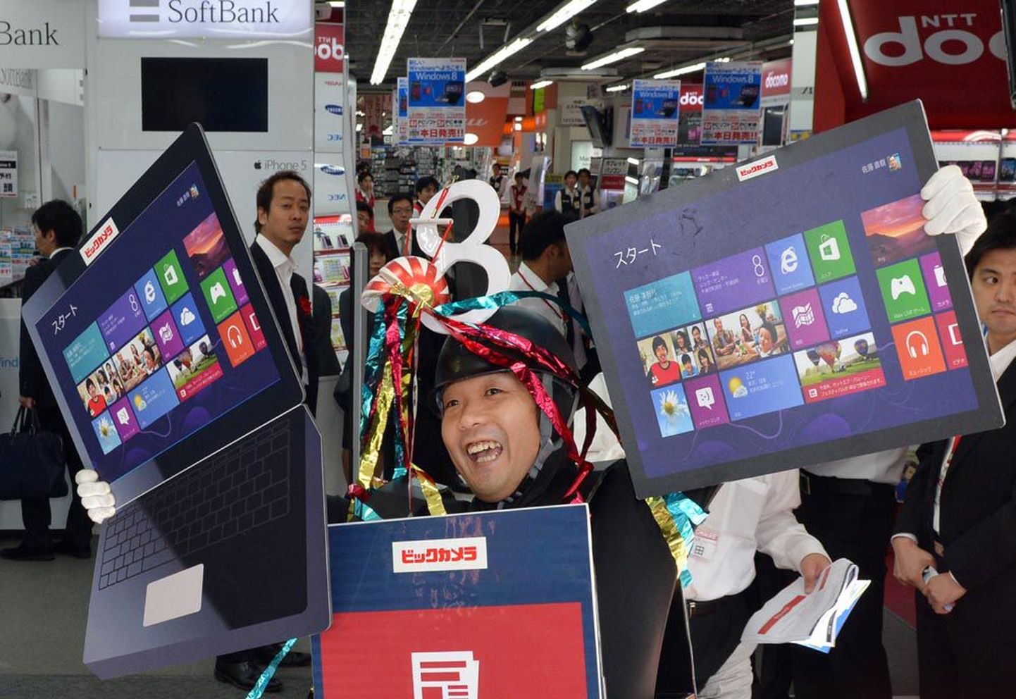 Windows 8 vallandas teatava hulluse ka Jaapanis.