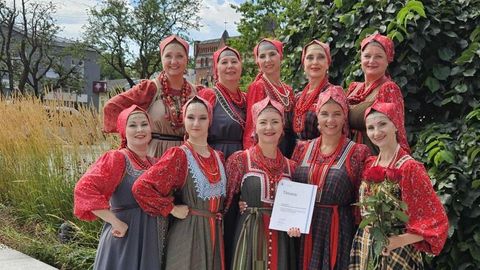 ФОТО ⟩ Танцевальный коллектив из Эстонии занял первое место на международном конкурсе в Грузии