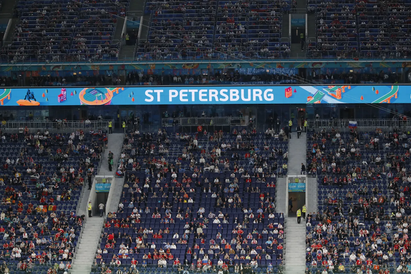 Belgia-Venemaa kohtumine Gazprom Arenal.