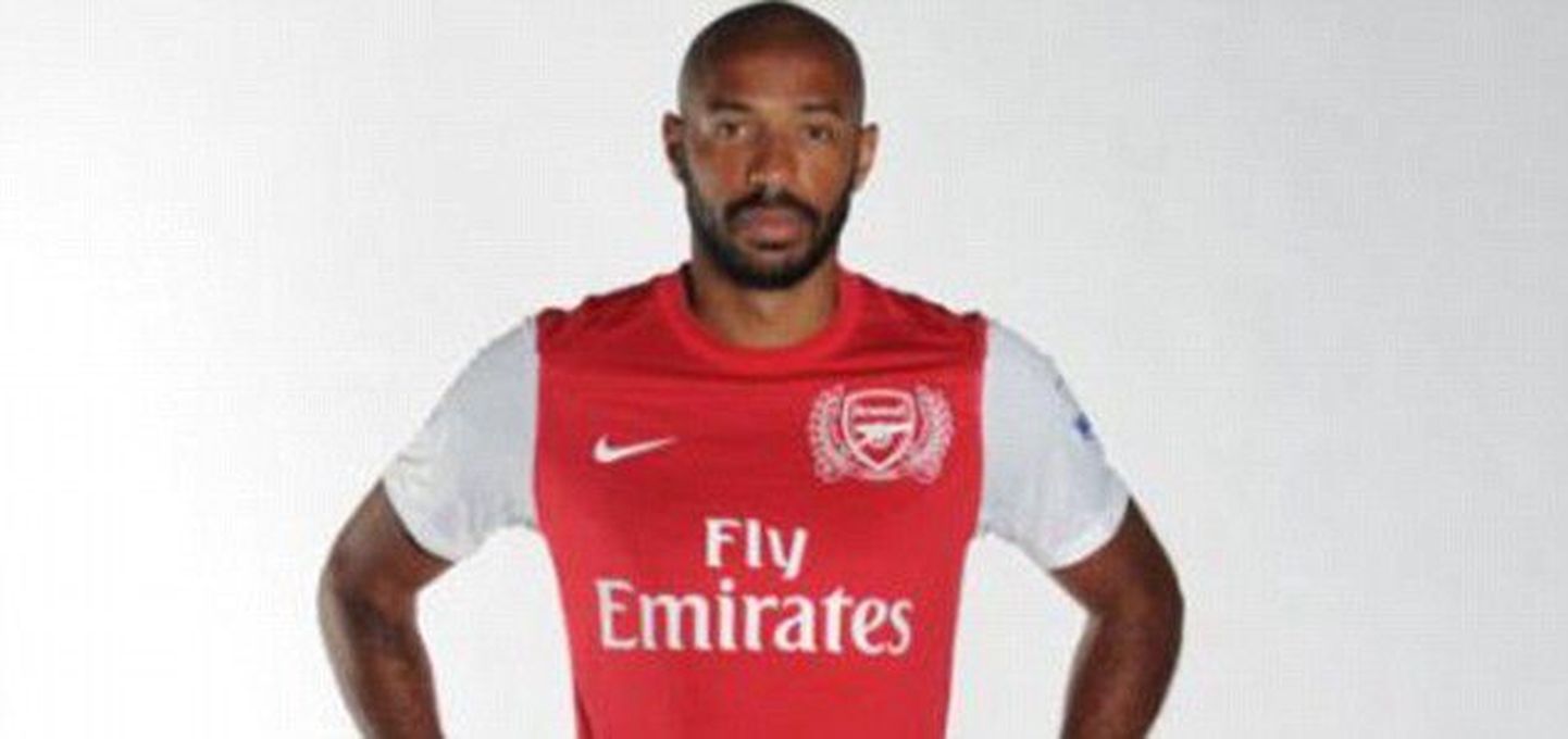 Thierry henry Londoni Arsenali särgis.
