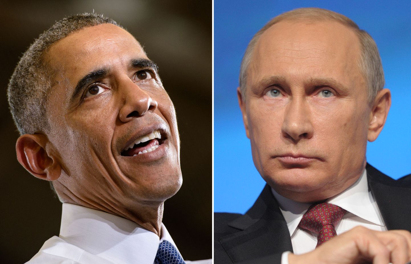 Barack Obama (vasakul) ja Vladimir Putin