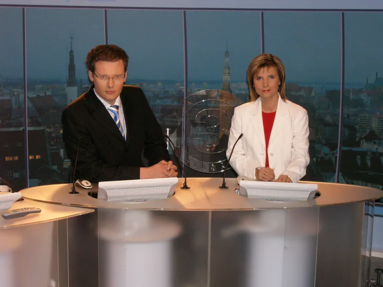 TV3 uudisteankrud Ene Veiksaar ja Märt Treier.