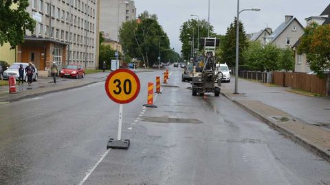 Еще одна таллиннская улица закроется на ремонт