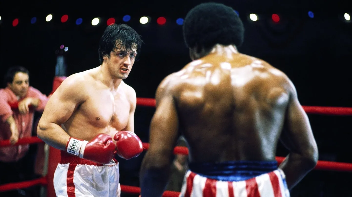 Sylvester Stallone filmis «Rocky»​.