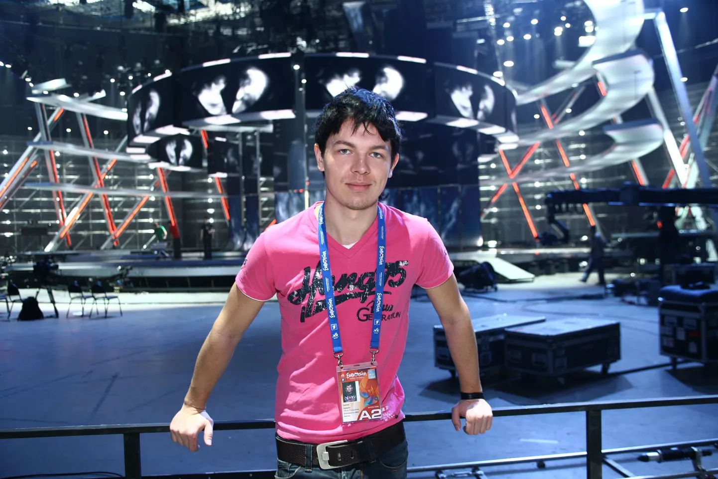 Indrek Galetin Moskvas Eurovisioonil