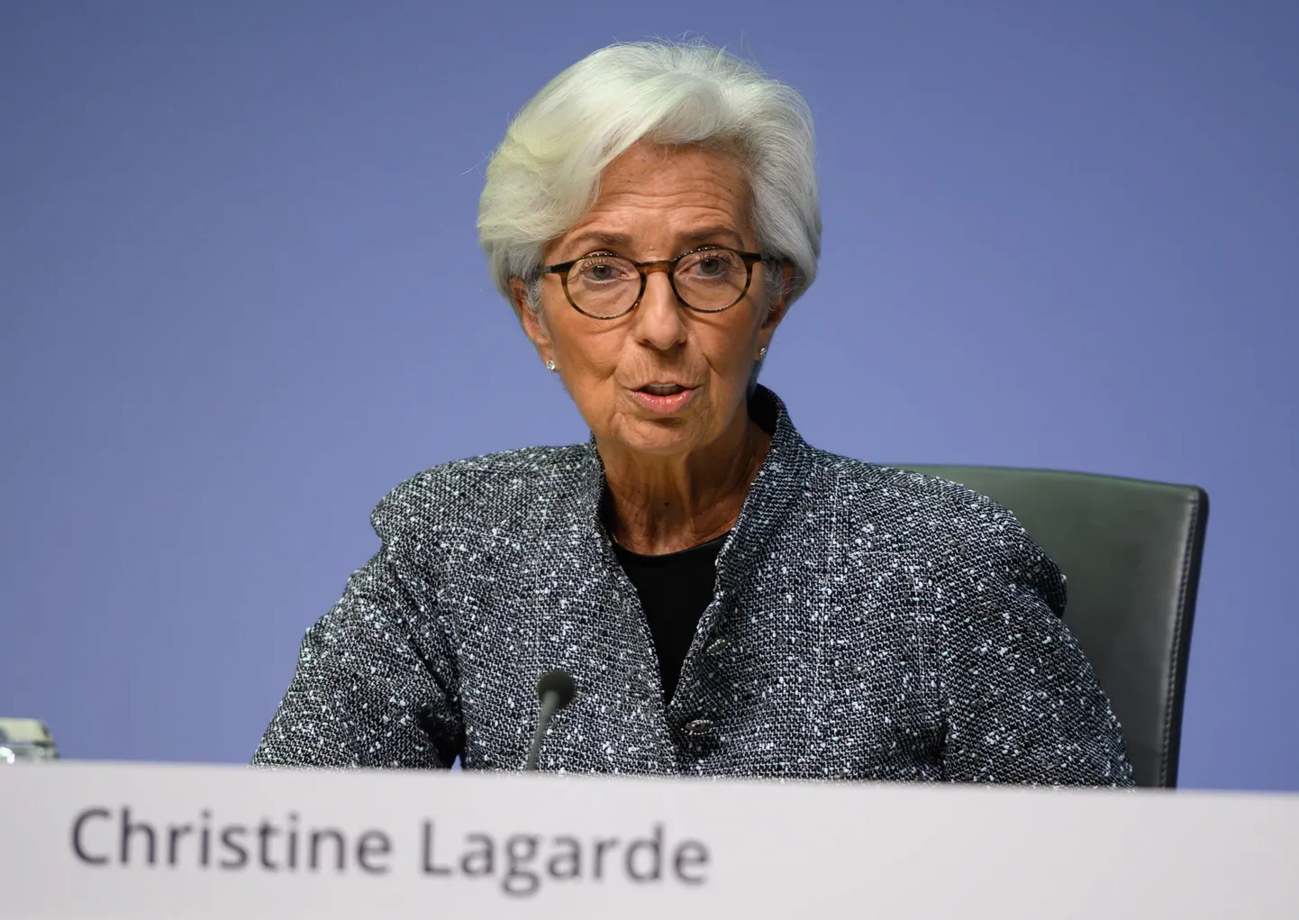 Christine Lagarde.