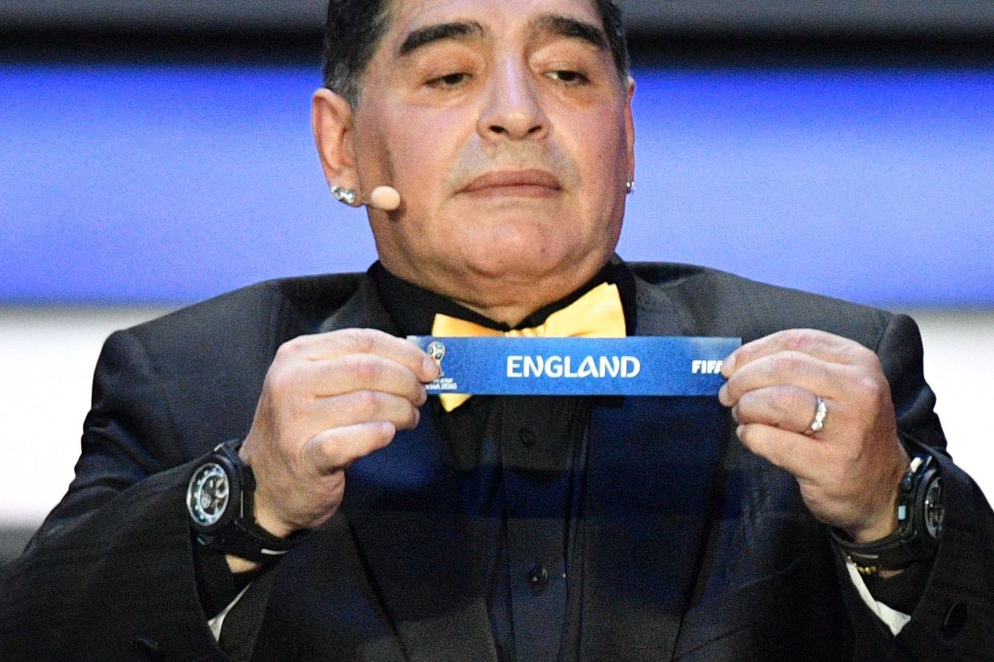 Diego Maradona loosis Inglismaa samasse alagruppi Belgia, Tuneesia ja Panamaga.