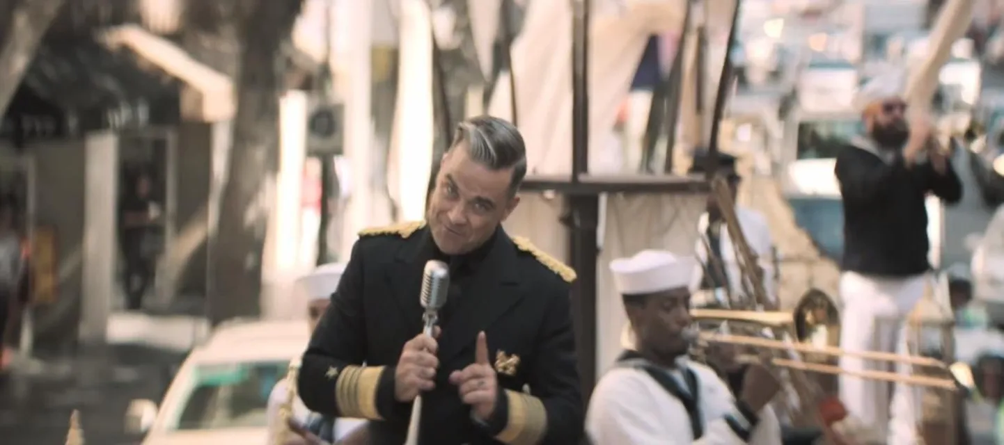 Robbie Williams muusikavideos «Go Gentle»