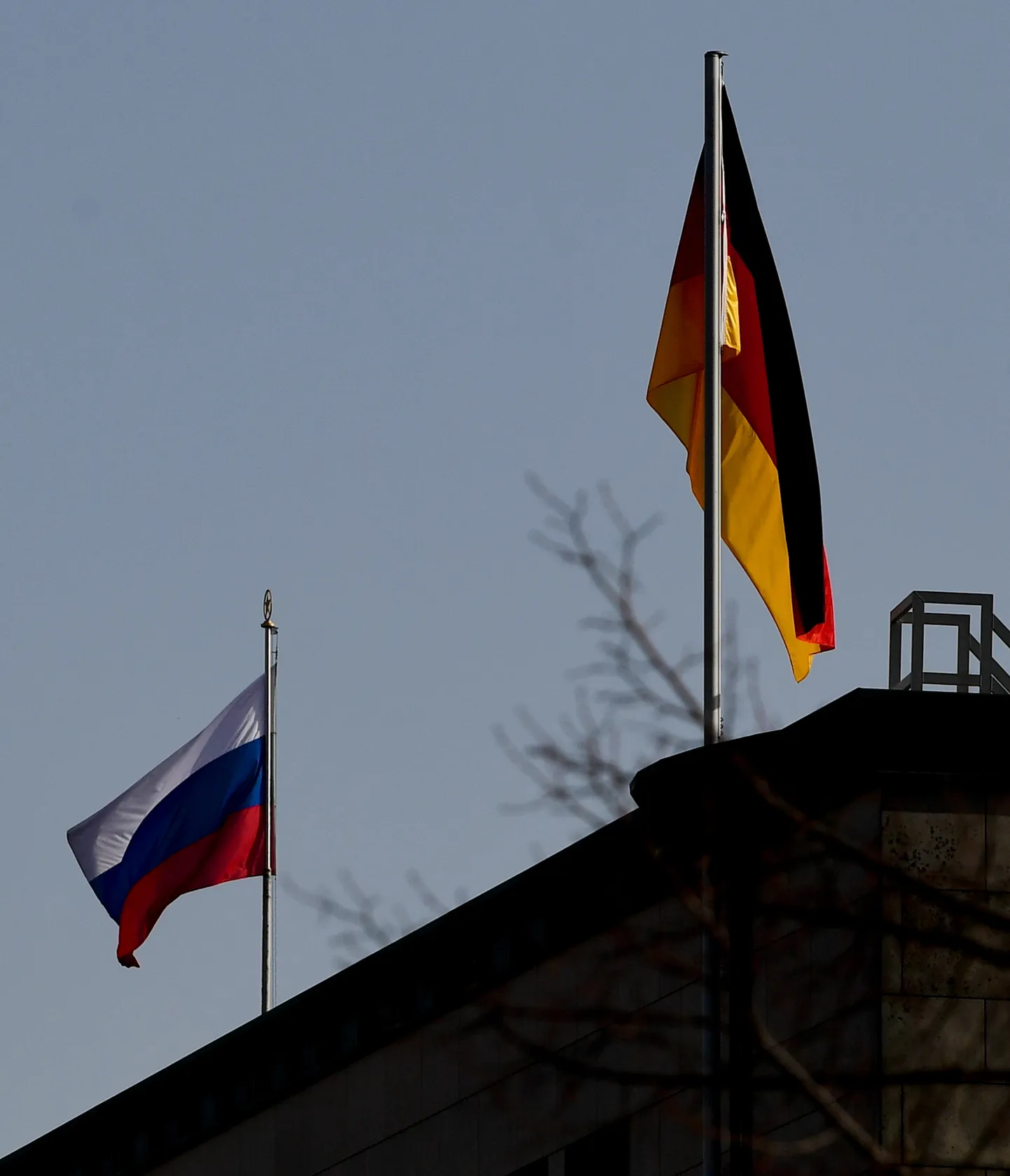 Vene saatkond Saksamaal Berliinis 25. veebruar 2021.