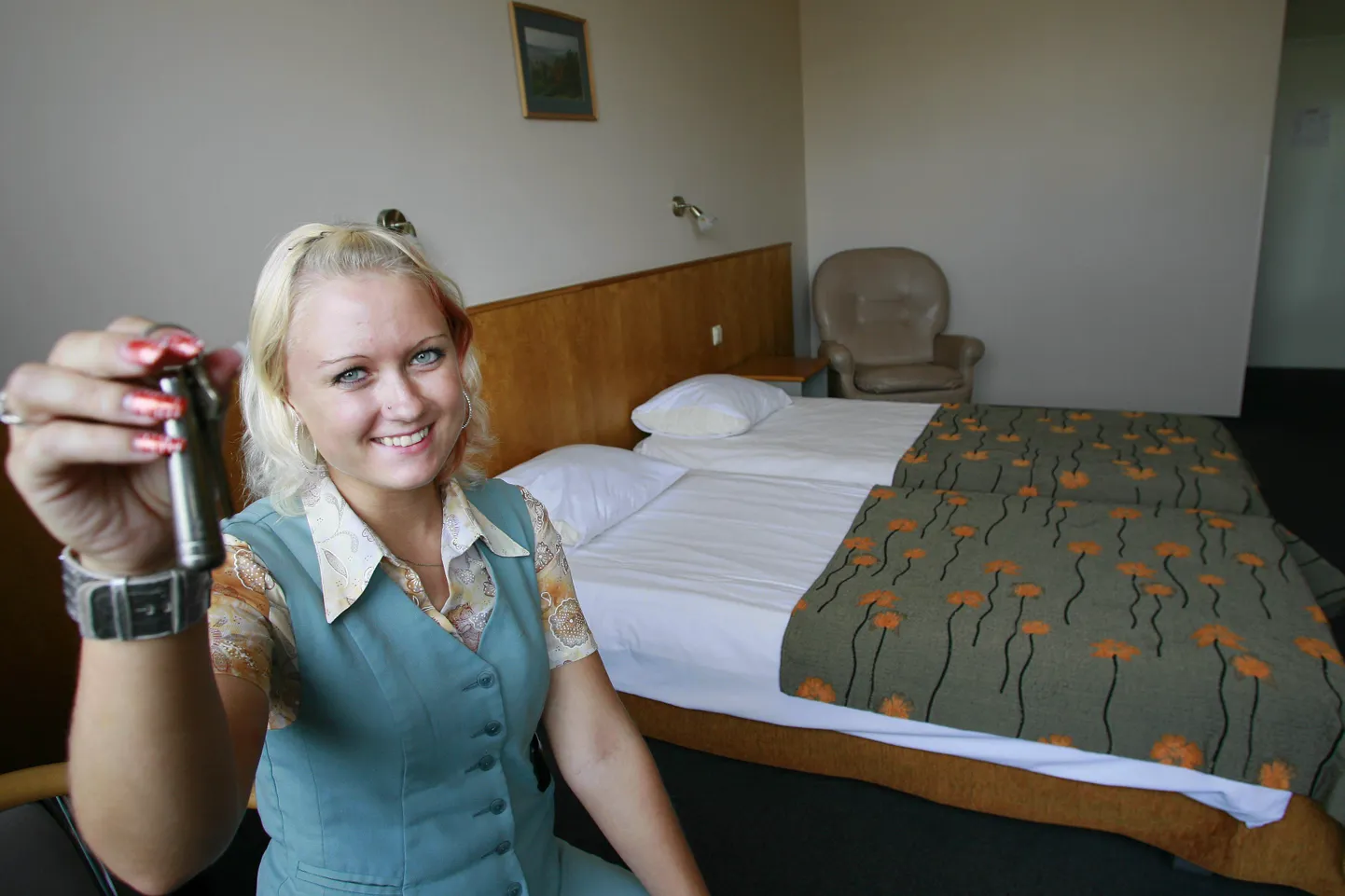 Eestis saab hotellitoa võtme kätte 465 krooniga.
