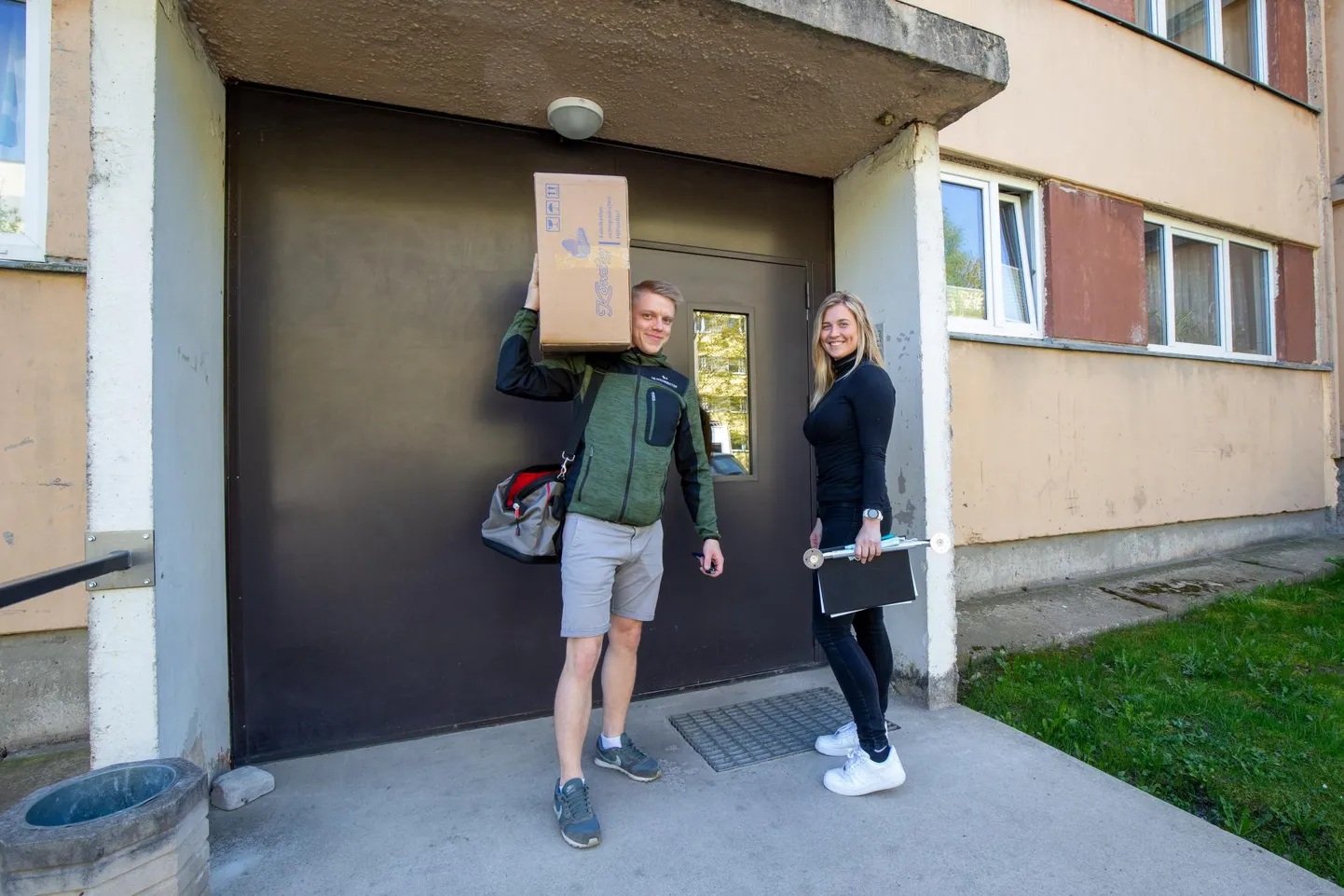 24-aastane Tarvi Kivipõld ja 29-aastane Anni Aulik klappisid hästi algusest peale, kui pidid ametikohale kandideerides mitmesuguseid olukordi läbi mängima ja lahendama.