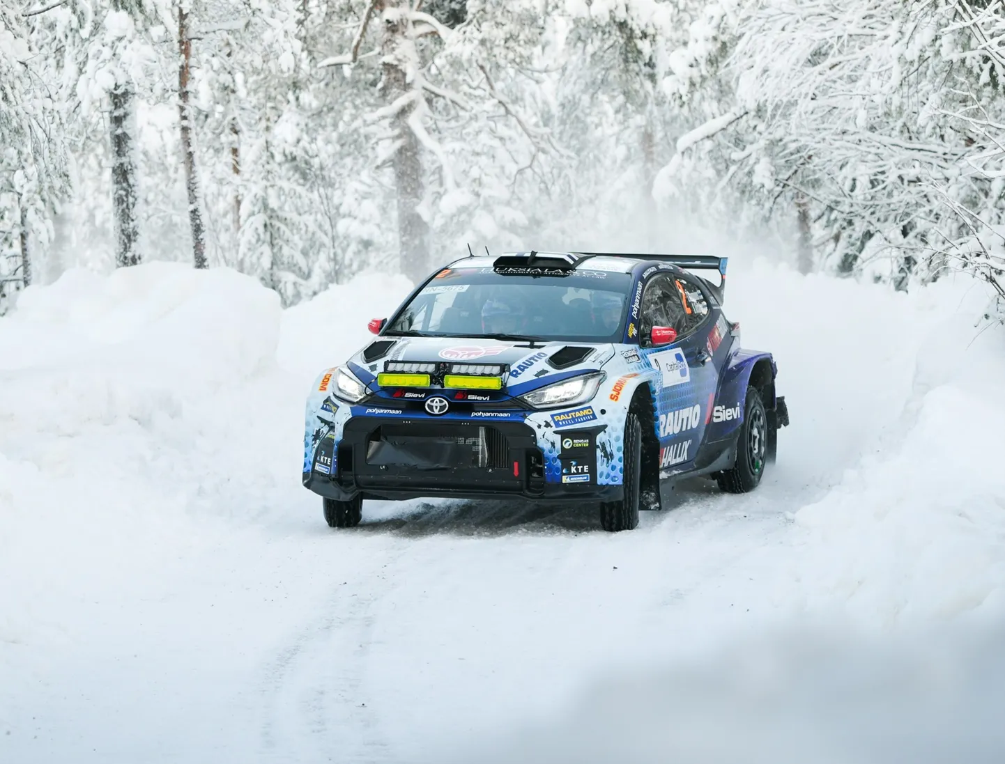 Tuukka Kauppinen näitas head kiirust Lapimaa rallil ja püüab sama korrata Savonlinnas.