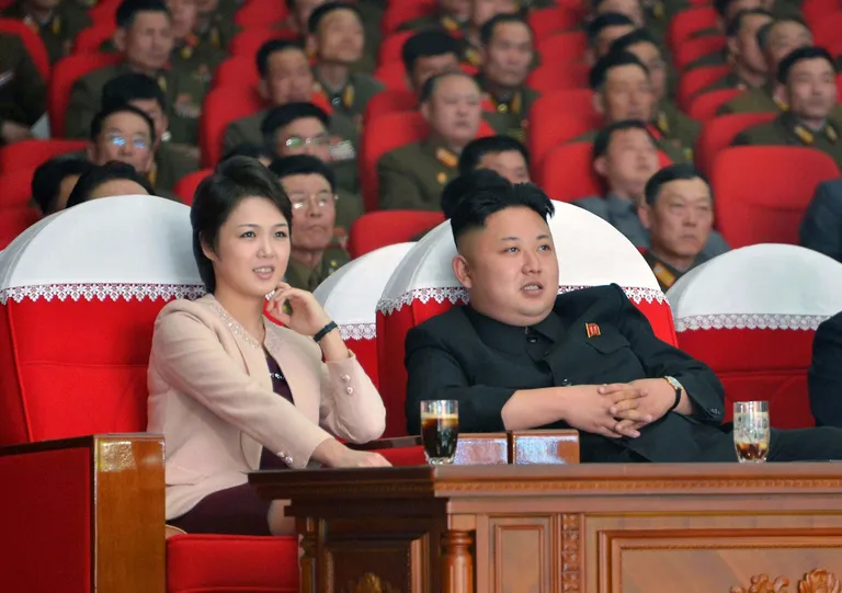 Kim Jong-un ja Ri Sol-ju