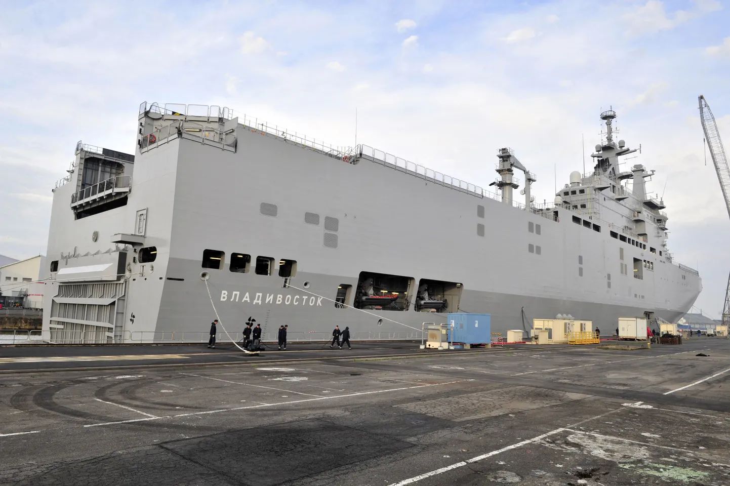 Prantsusmaa otsustas täna, et lükkab Mistral-klassi helikopterikandja Vladivostok üleandmise edasi.