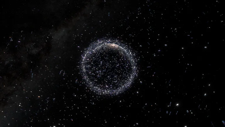ESA andmetel lendleb kosmoses üle 40 500 kosmoseprügi tükki, mis on üle 10 cm suurused, 1,1 miljonit kosmoseprahi objekti, mis on kuni 10 cm suurused ja 130 miljonit kosmoseprügi objekti suurusega üle 1 mm kuni 1 cm.