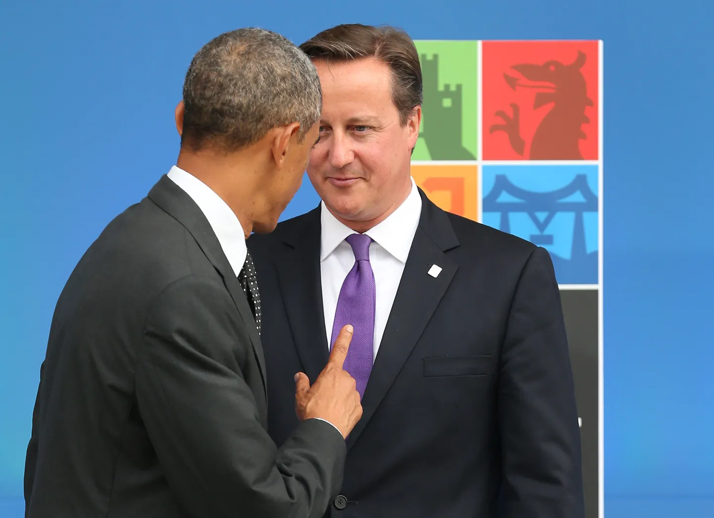 Obama Briti peaminister Cameroni hoiatamas.