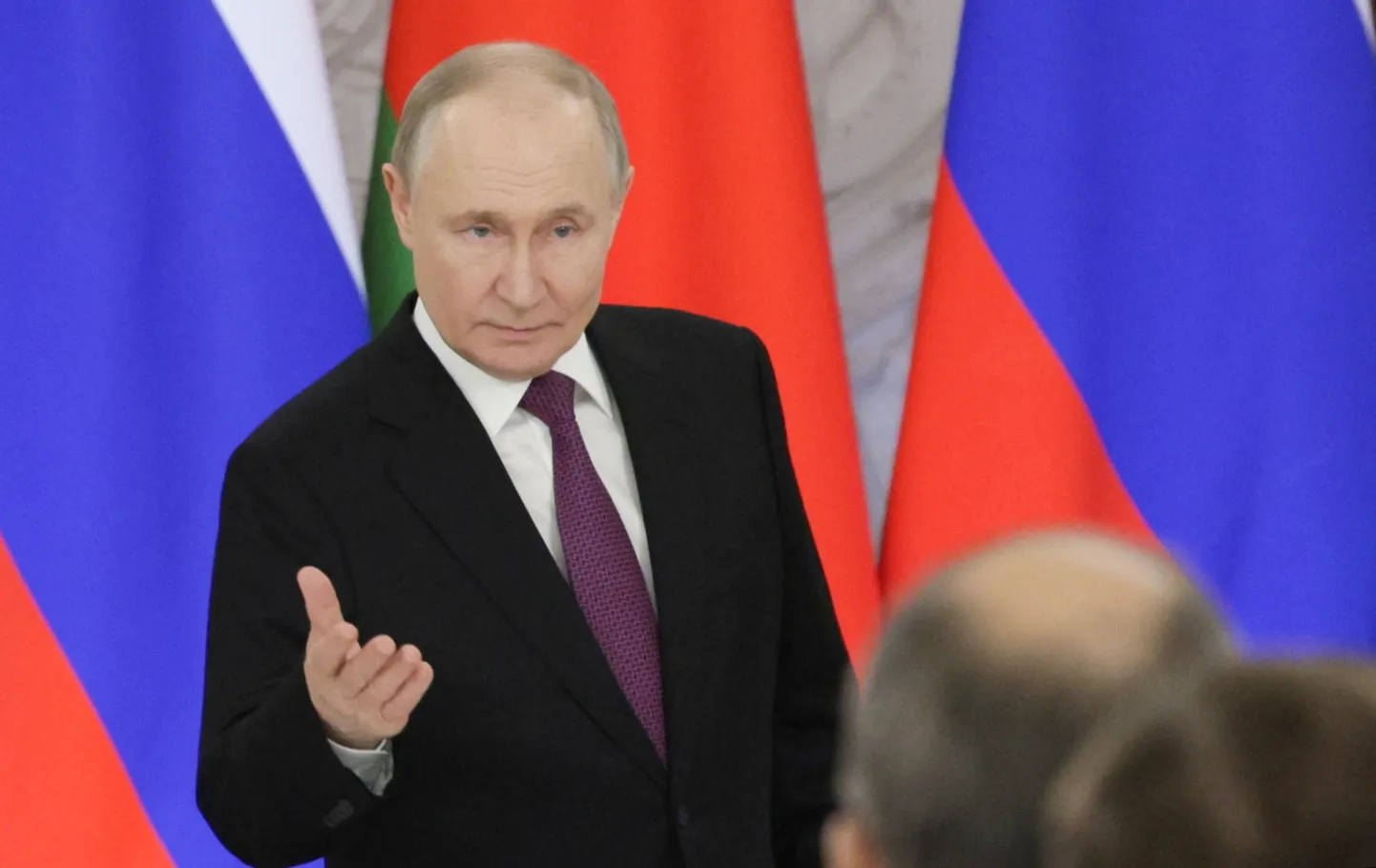 Российский диктатор Владимир Путин