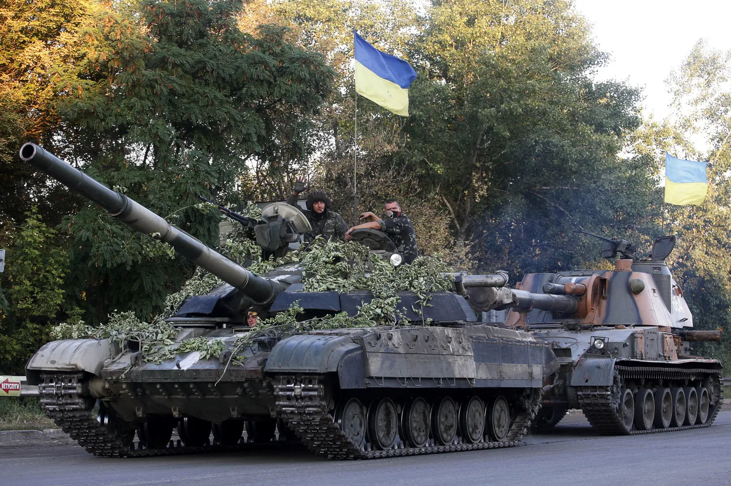 Ukraina tankid.