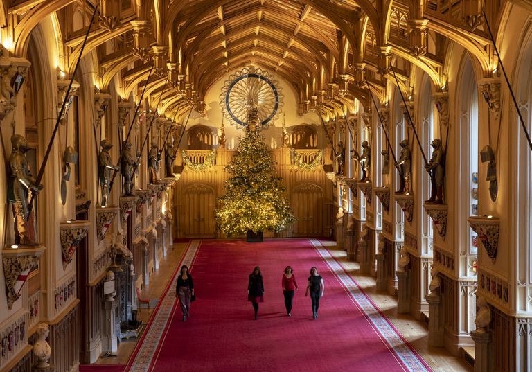 Windsori lossi jõulukaunistused