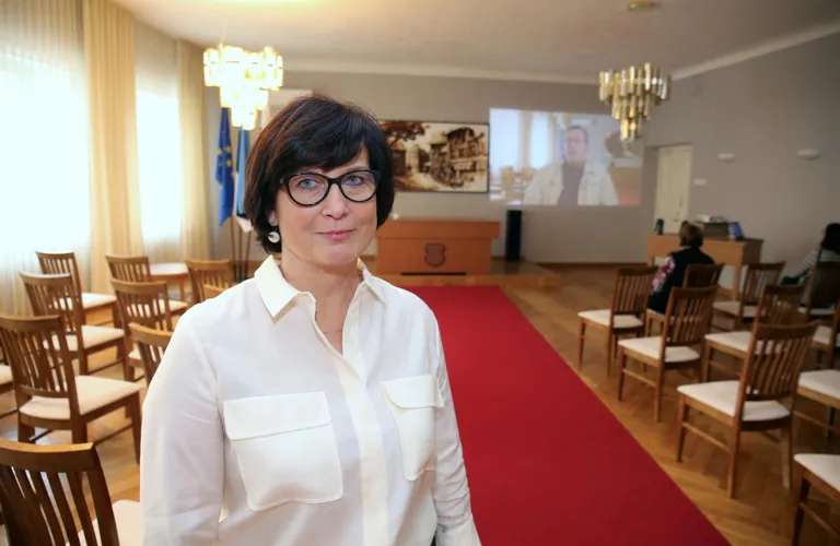 Pildil rahvastikutoimingute osakonna juhataja Kristina Aabrams.