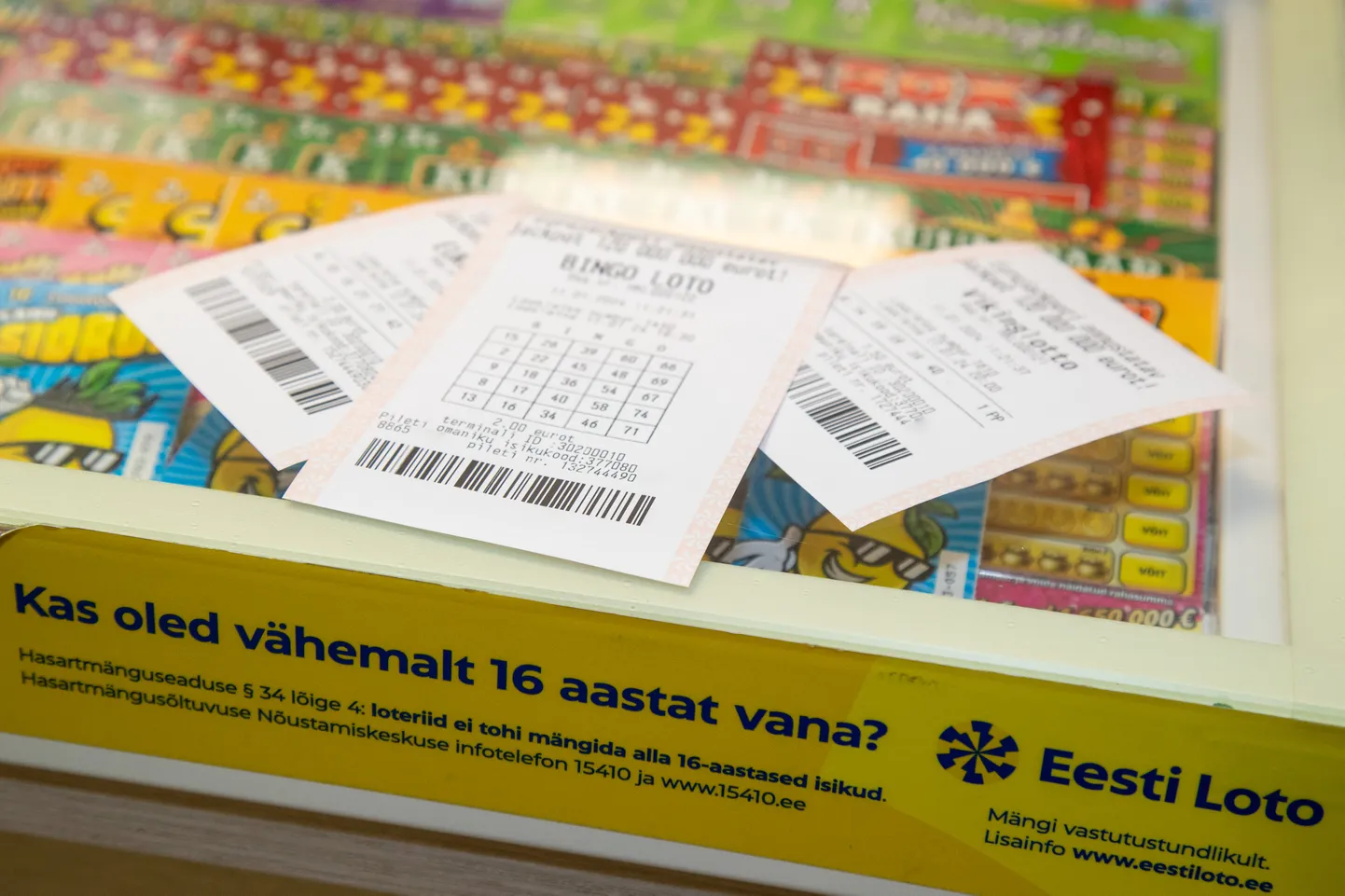Eesti loto piletid.