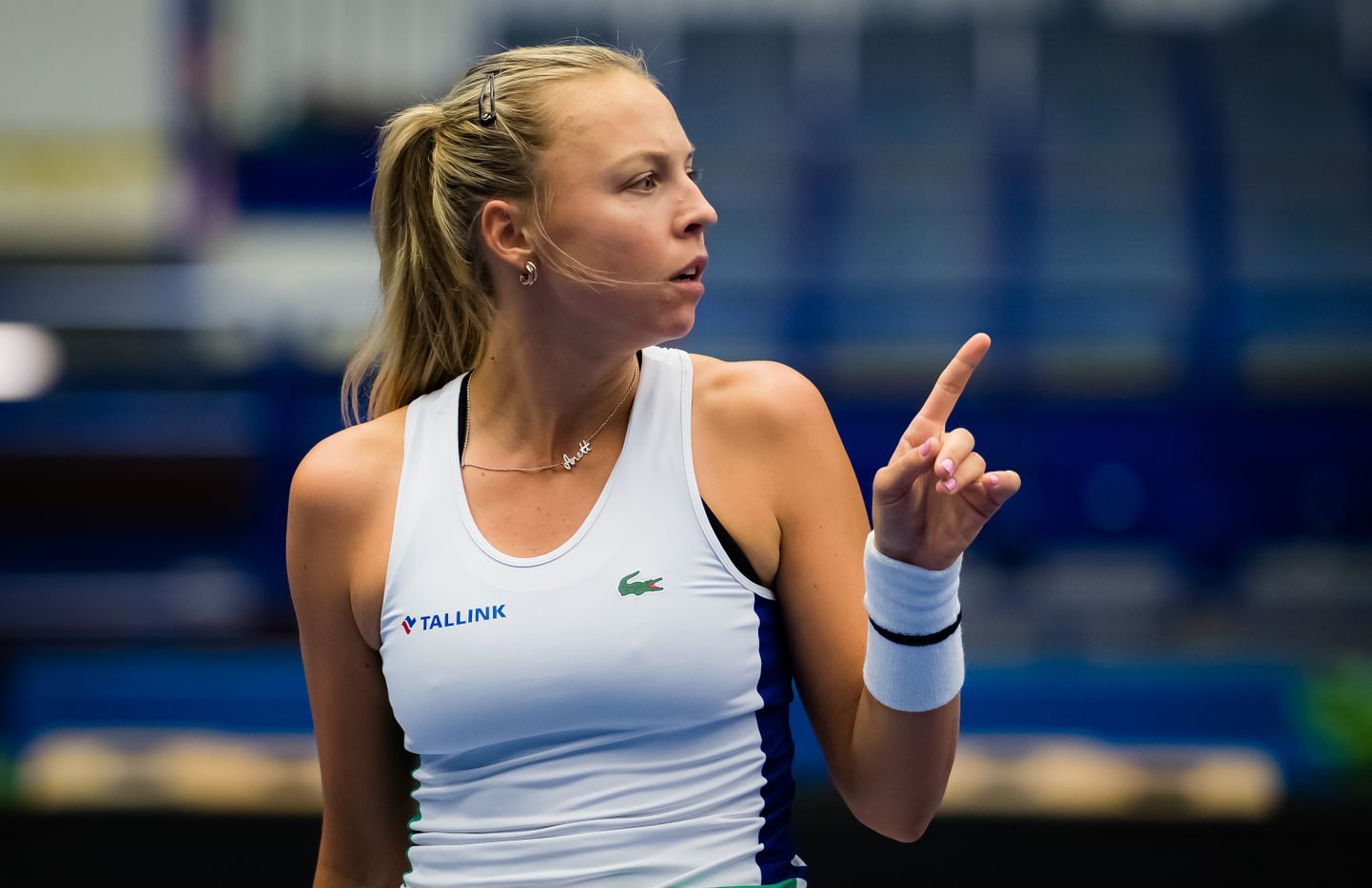 Hooaja viimases kohtumises pidi Anett Kontaveit Ostrava turniiri avaringis alla vanduma Sara Sorribes Tormole.