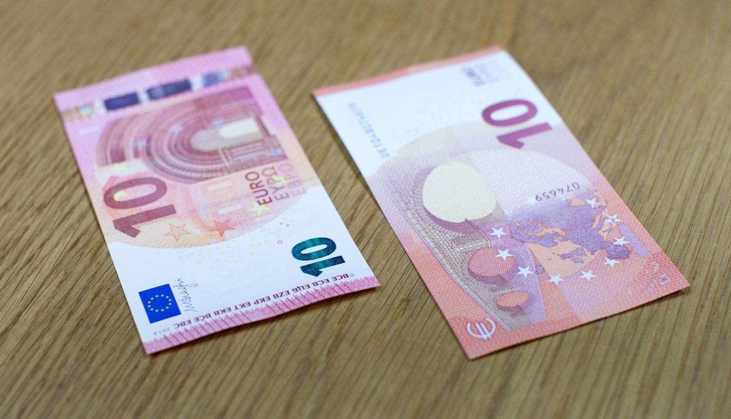 Uus 10-eurone rahatäht.