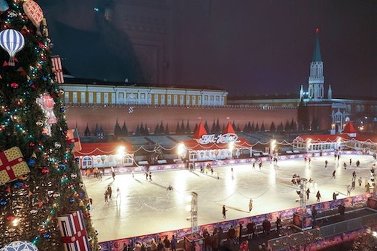Каток на Красной площади 