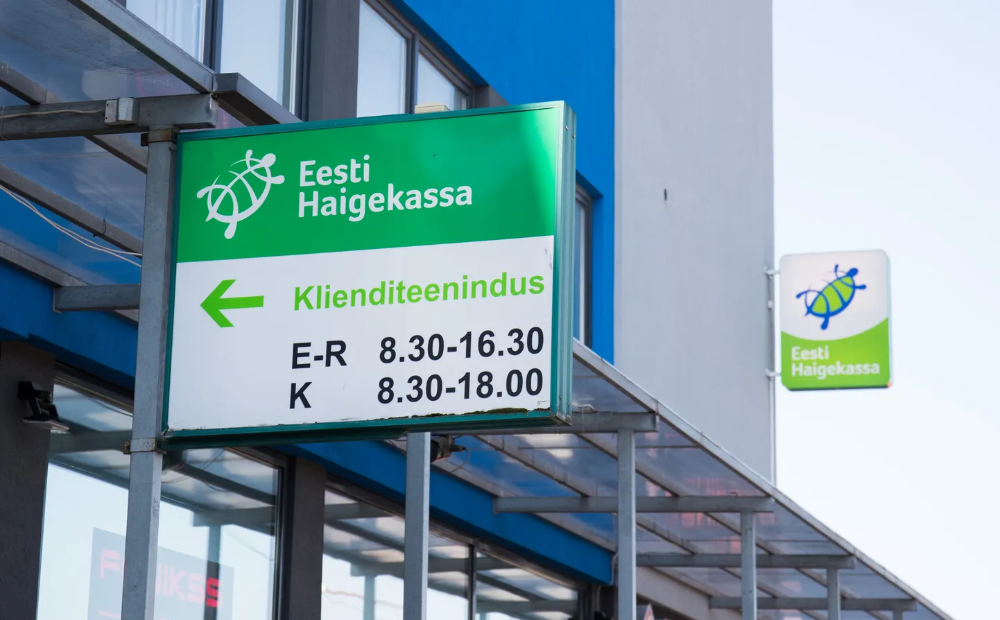 Haigekassa klienditeenindus.