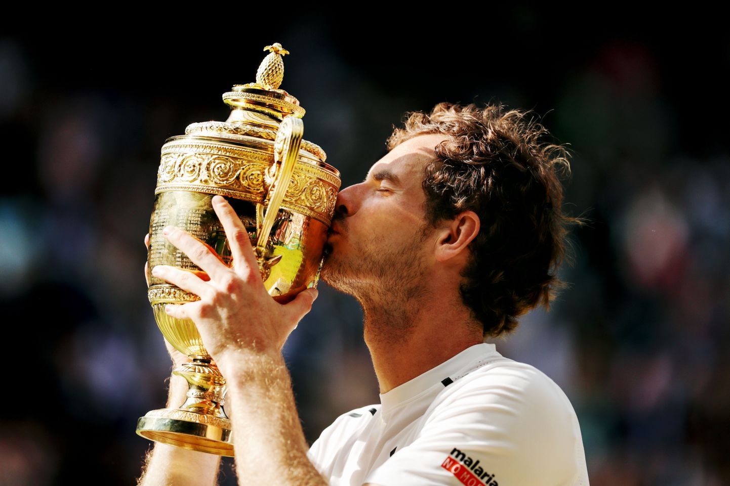 File photo dated 10-07-2016 of Andy Murray lifts the Men's Singles trophy