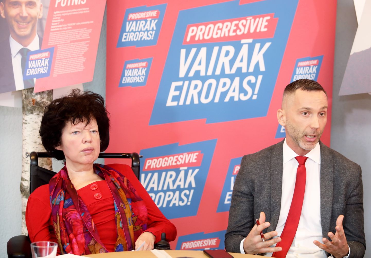 Partijas "Progresīvie" forums, kurā politiskais spēks iepazīstina ar savu Eiropas Parlamenta vēlēšanu programmu "Vairāk Eiropas!" 