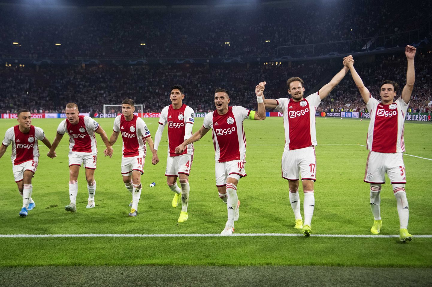 Amsterdamas "Ajax" futbolisti