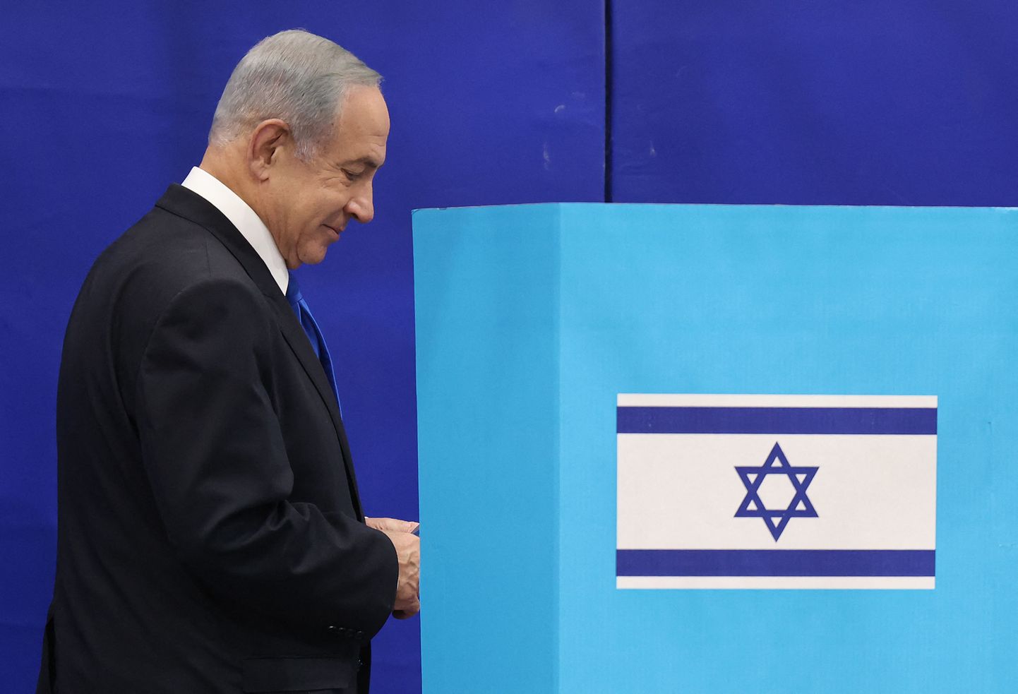 Izraēlas bijušais premjerministrs Benjamins Netanjahu.