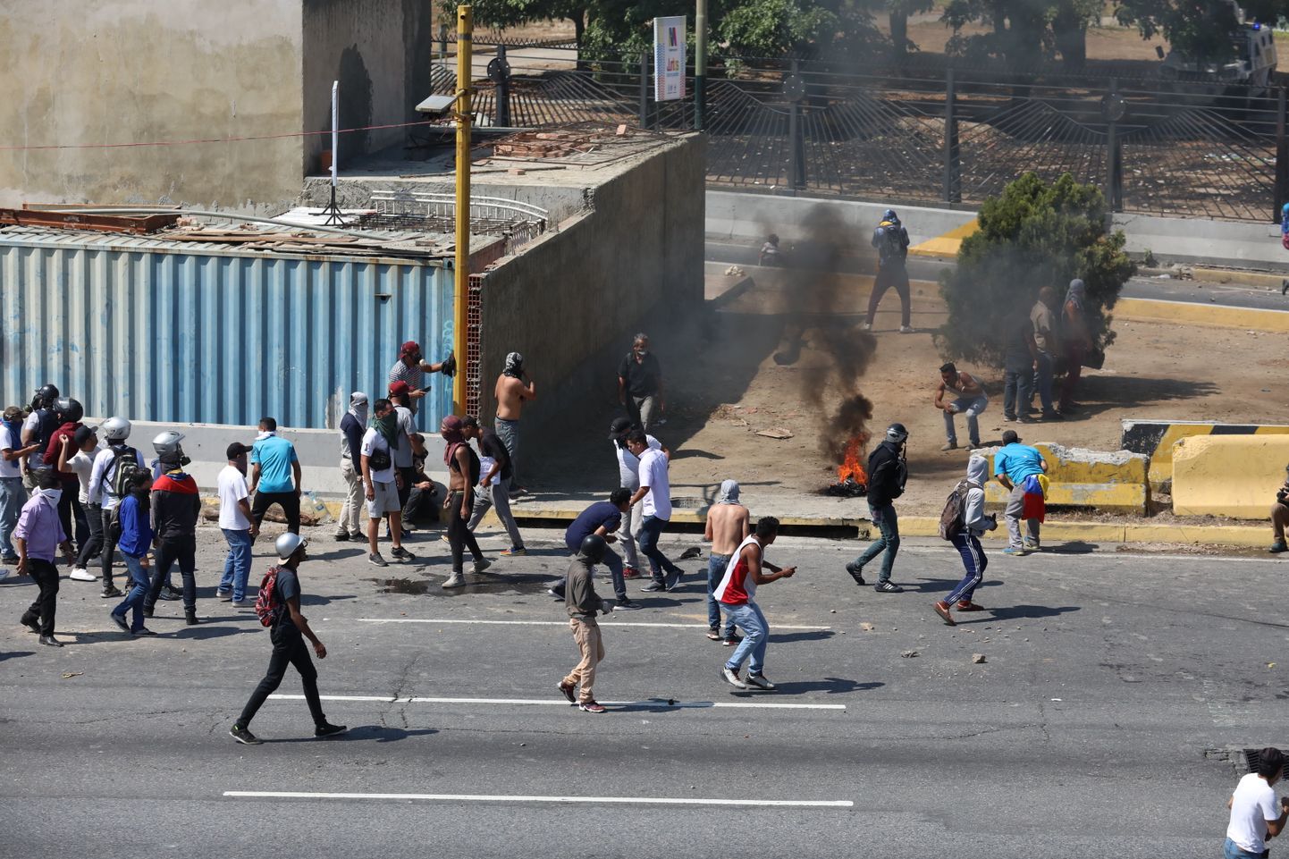 Rahutused Caracases.