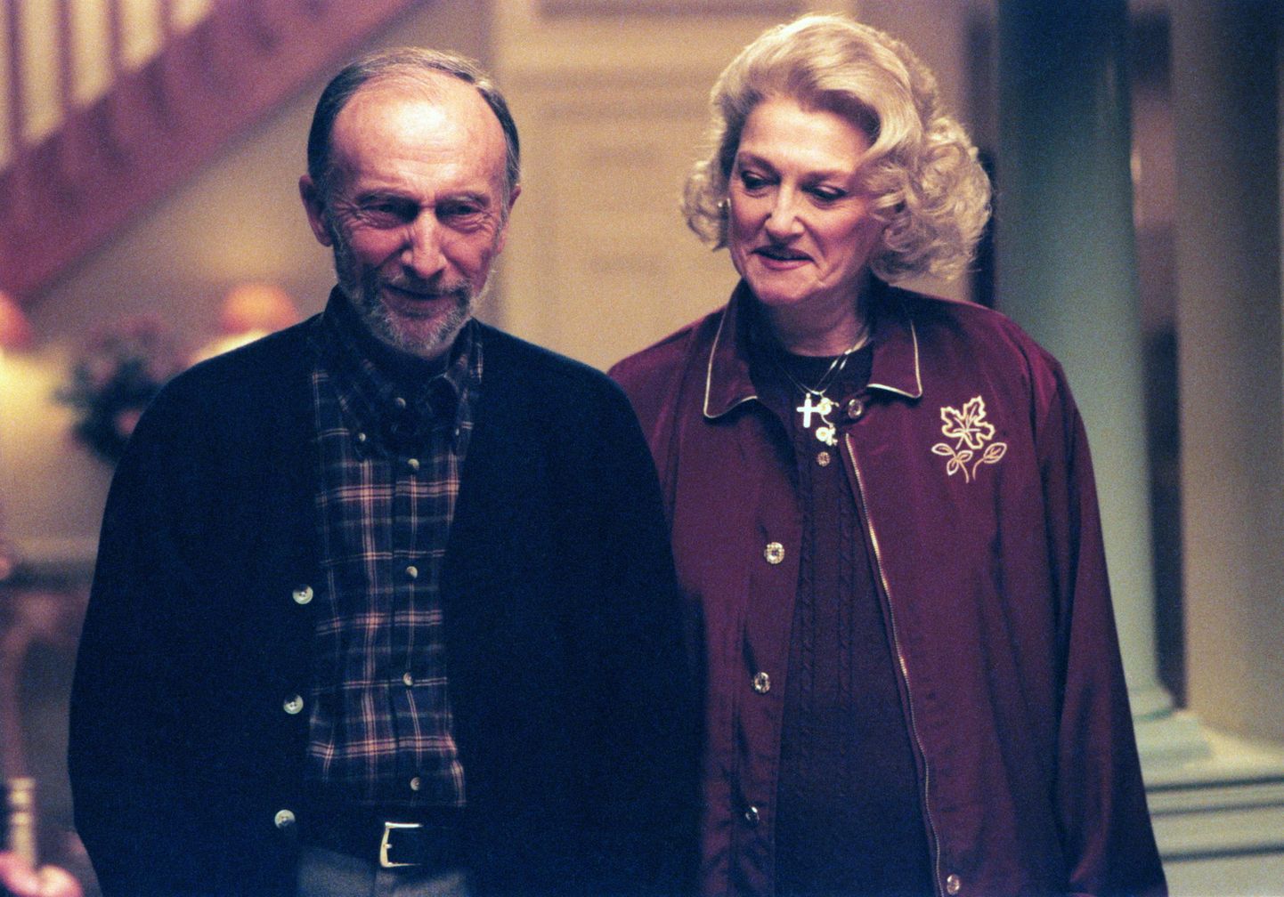 Tom Aldredge'i kehastatud Hugh DeAngelis ja Suzanne Shepherd kui Mary DeAngelis