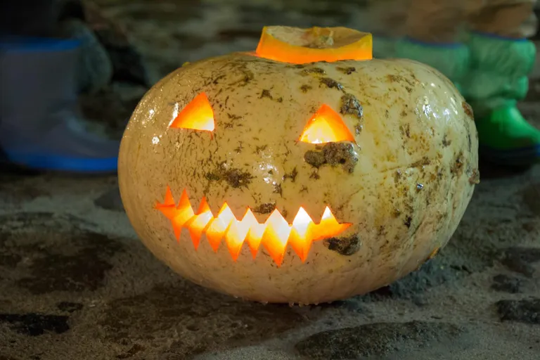 "Halloween".Снимок иллюстративный.