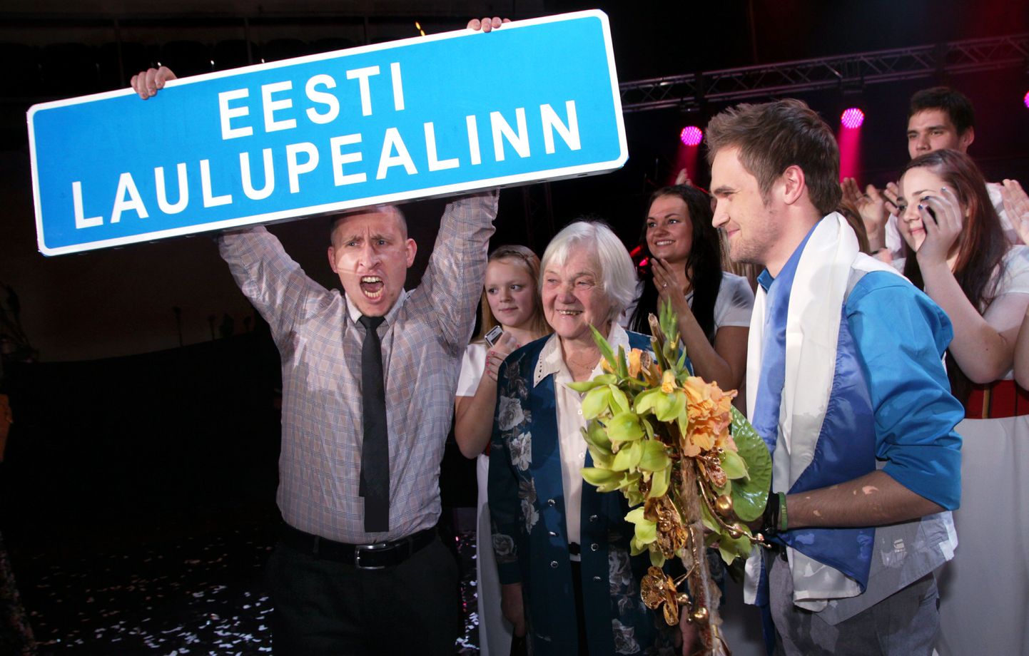 "Laulupealinna" saate finaal Pärnu kontserdimajas.