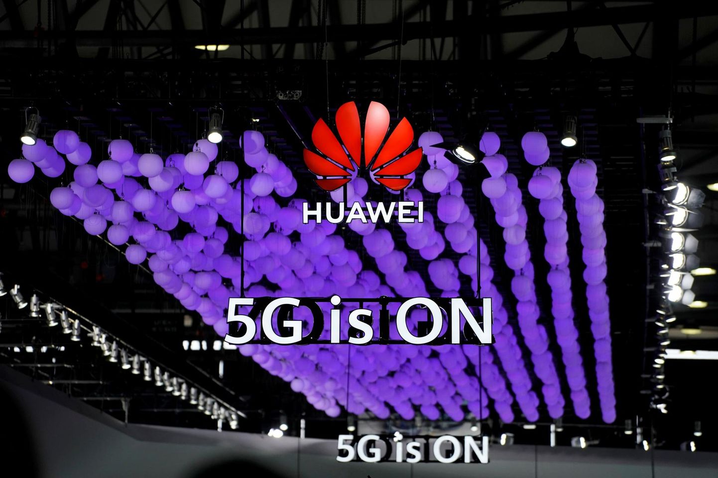 Huawei 5G võrgu reklaam.