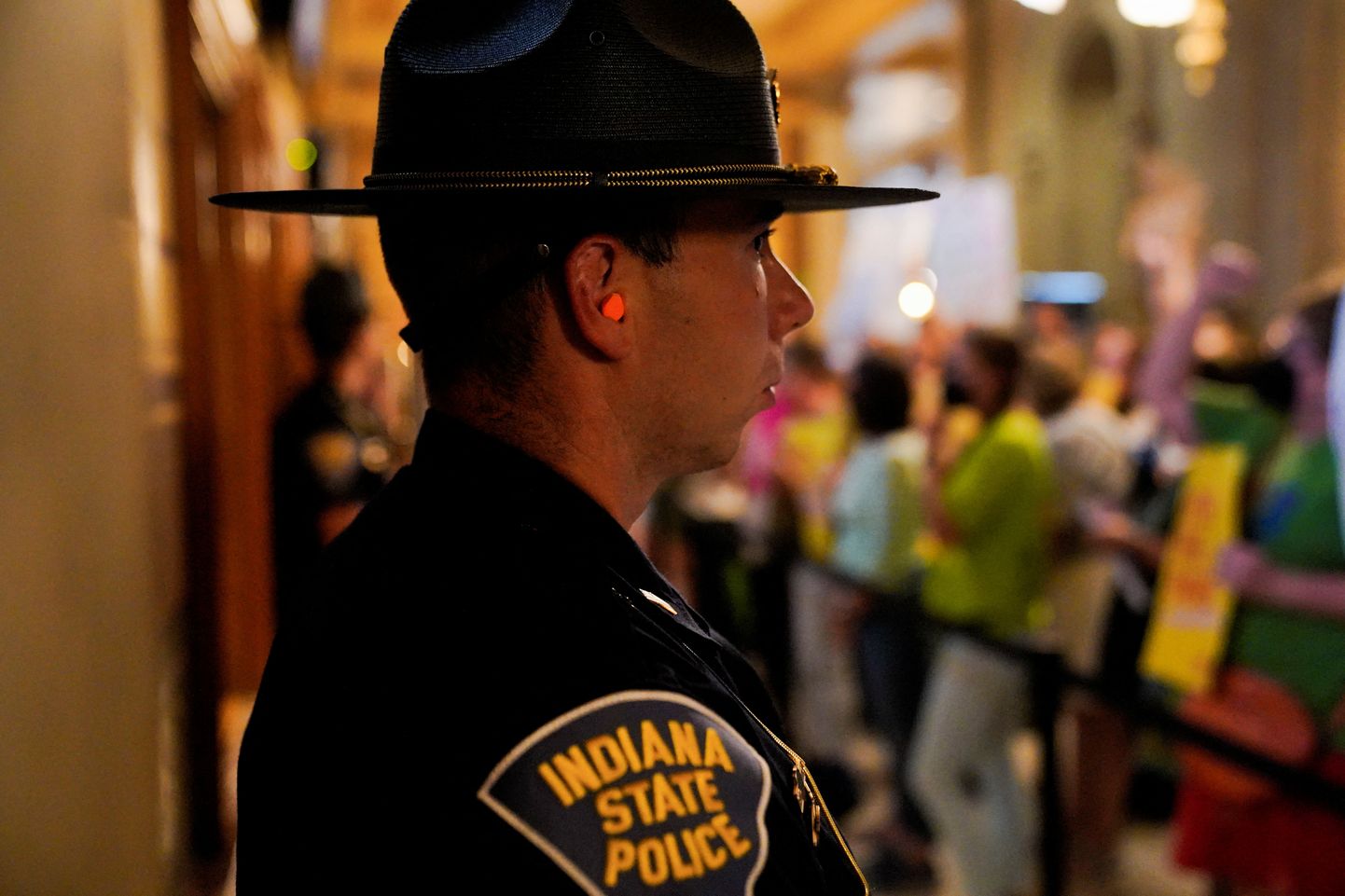 Indiana osariigi politseinik.