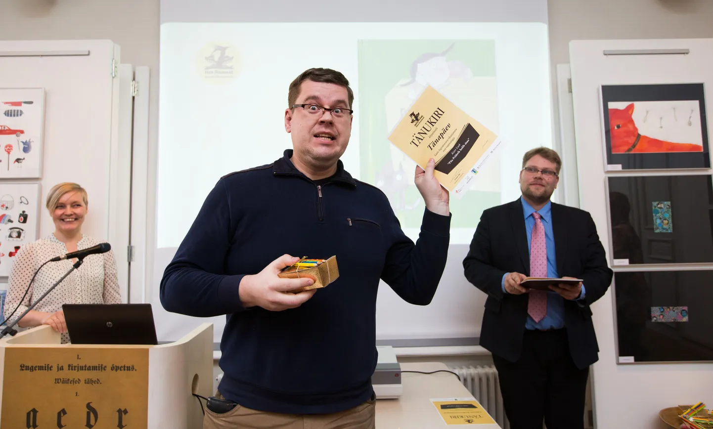 Tänapäeva peatoimetaja Tauno Vahter.