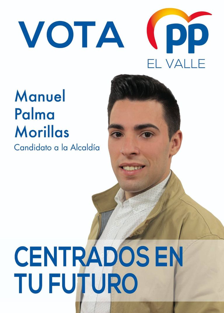 Manuel Palma valimisplakat.