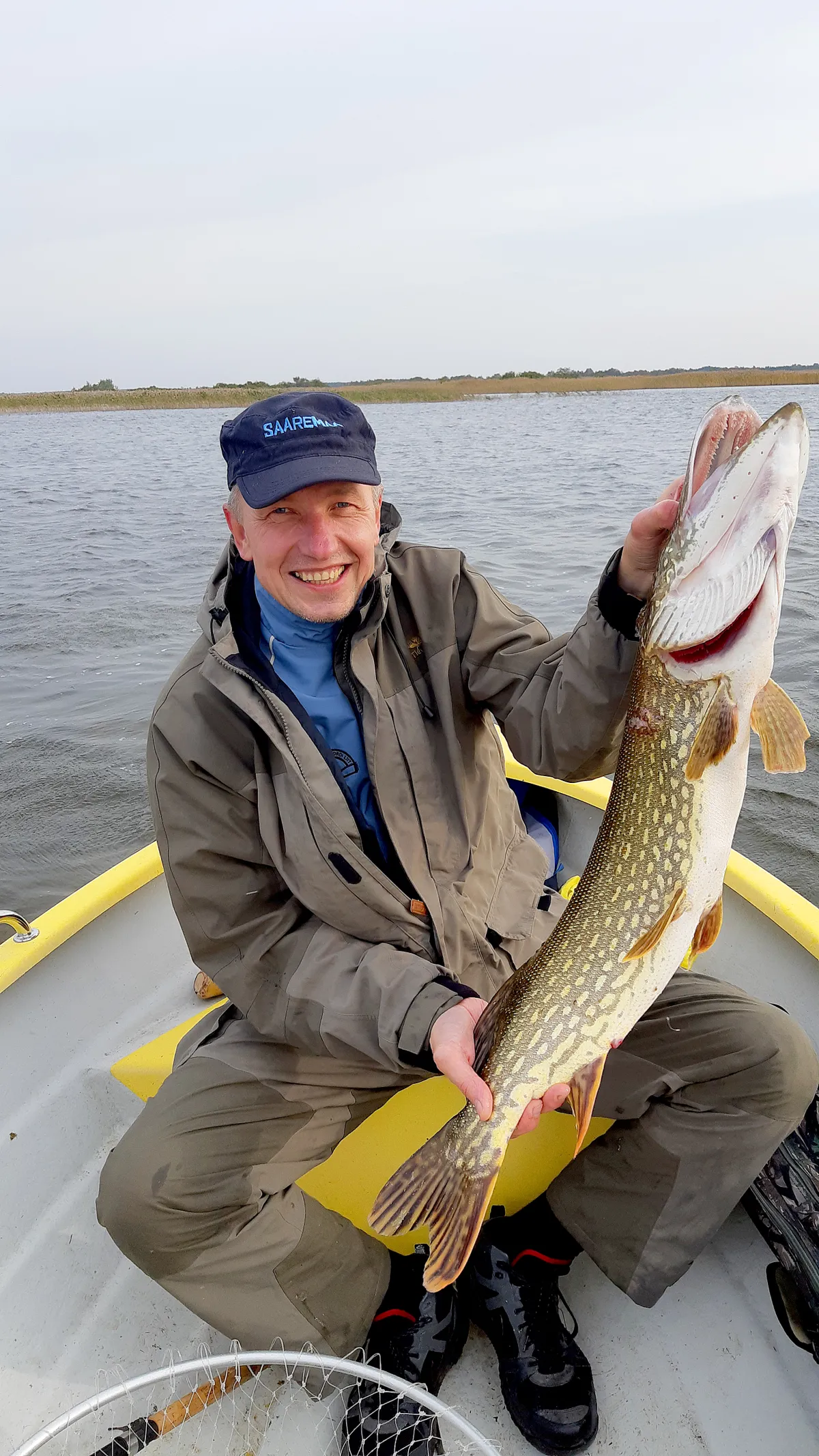 PIRAKAS KALA: Mullutu lahel 26.09.2020 püütud haug – 5,17 kg.