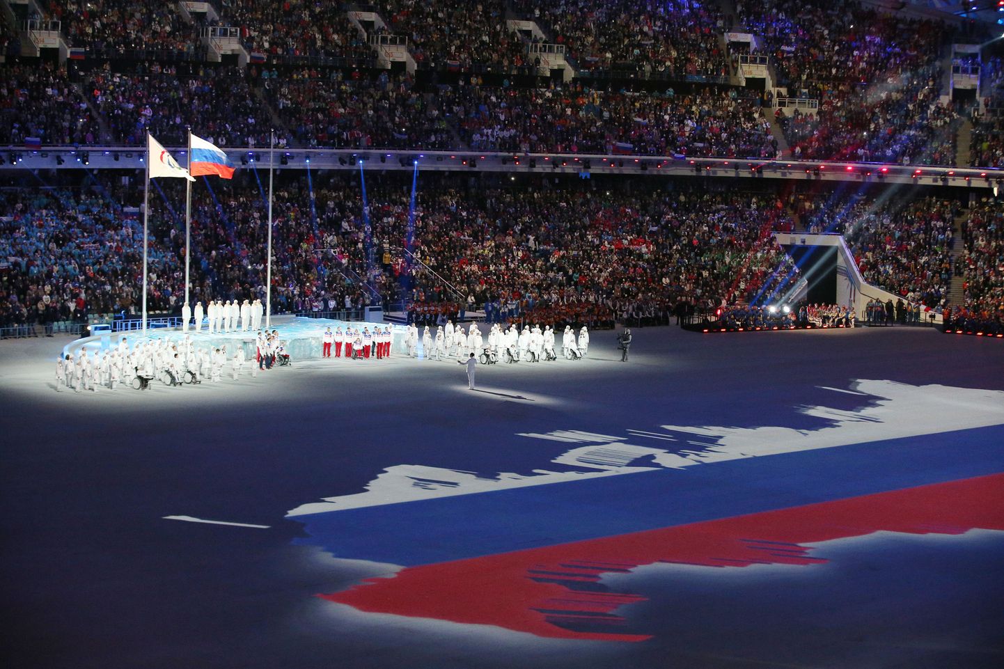 Церемония закрытия Паралимпиады в Сочи