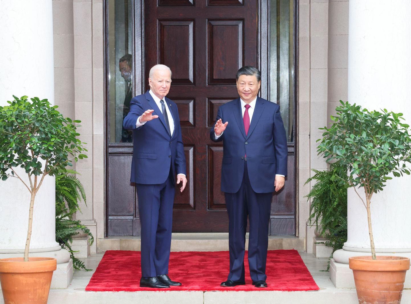 Joe Biden ja Xi Jinping Filolis.