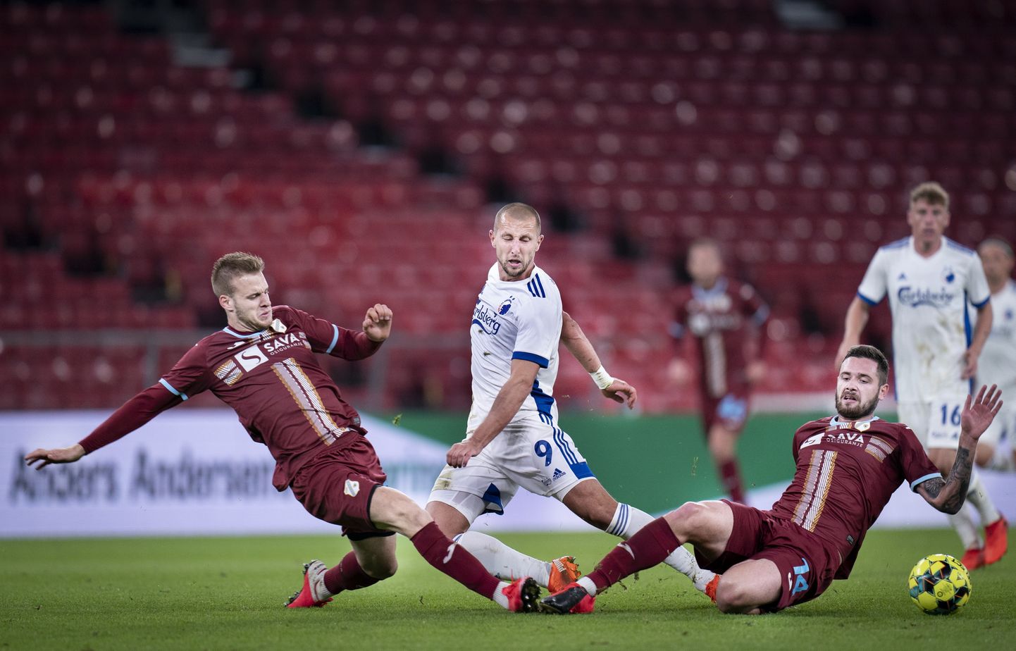 Kopenhaageni ja Rijeka play-off'i mäng jalgpalli Euroopa liigas.