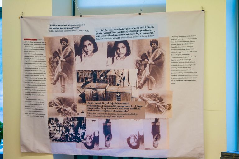 Näitus «Miranda – mustlaste holokaust»